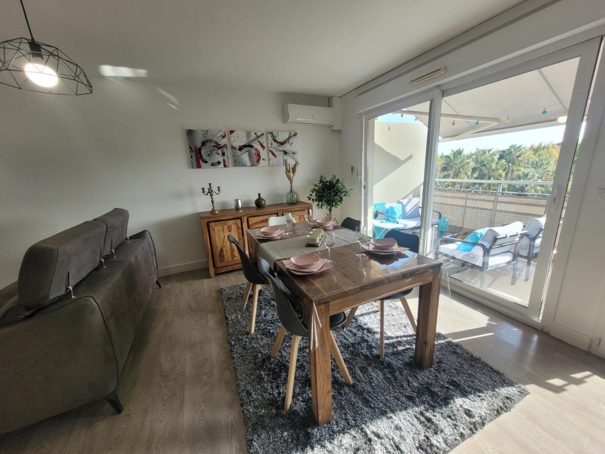 Le Palmier D'Azur - Frejus Cais - Wi-Fi Apartment ภายนอก รูปภาพ