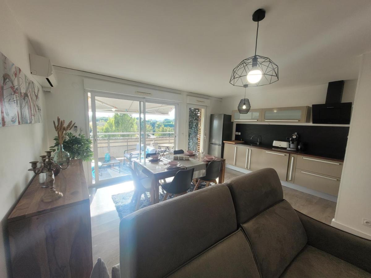 Le Palmier D'Azur - Frejus Cais - Wi-Fi Apartment ภายนอก รูปภาพ