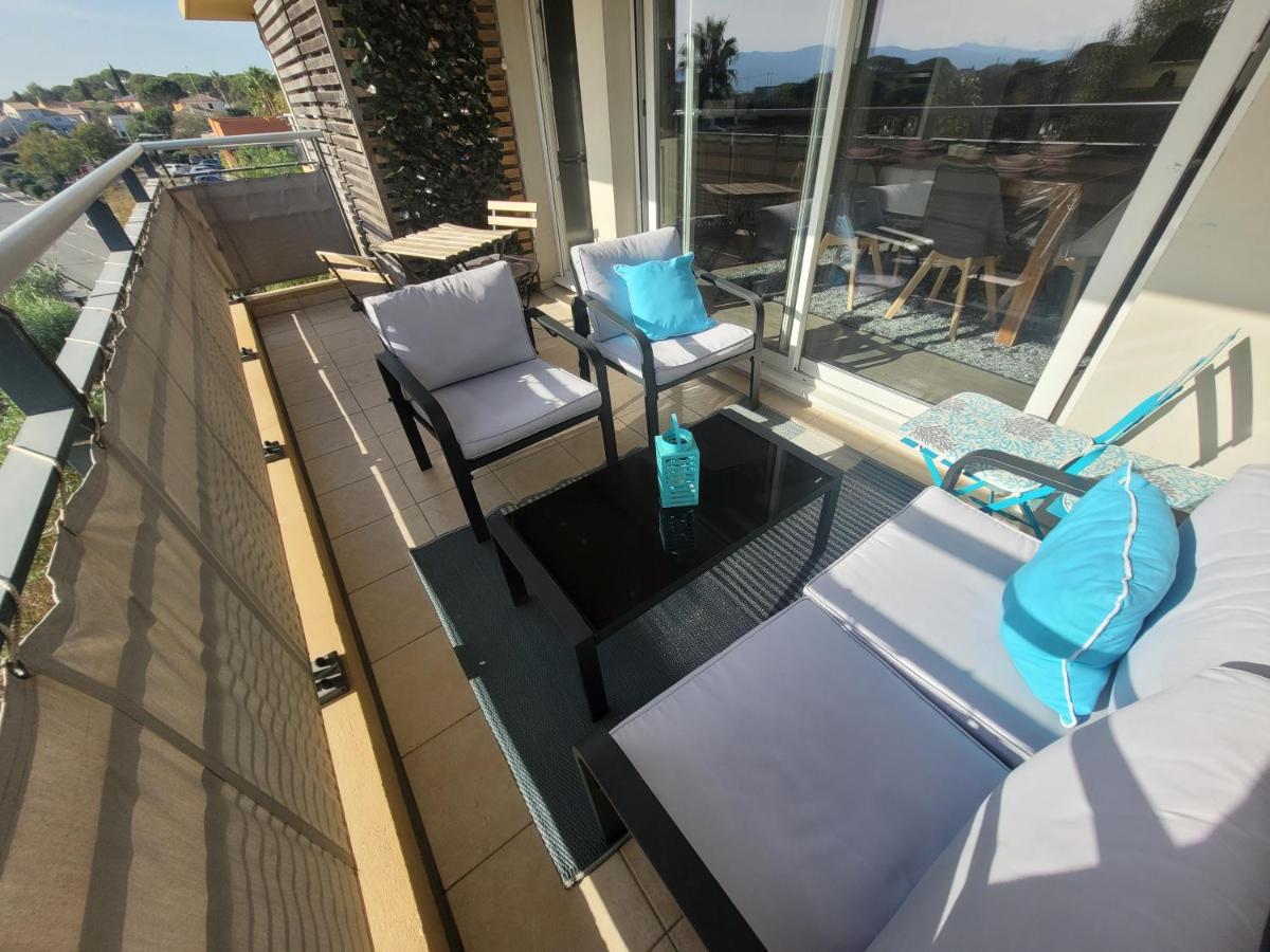 Le Palmier D'Azur - Frejus Cais - Wi-Fi Apartment ภายนอก รูปภาพ